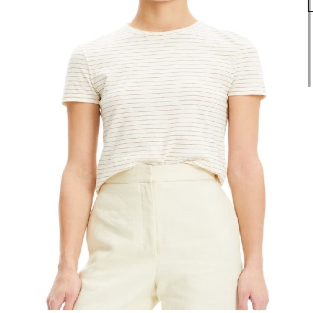 Theory • Tiny Tee 2 Shima Stripe • T-Shirt • Organic Cotton